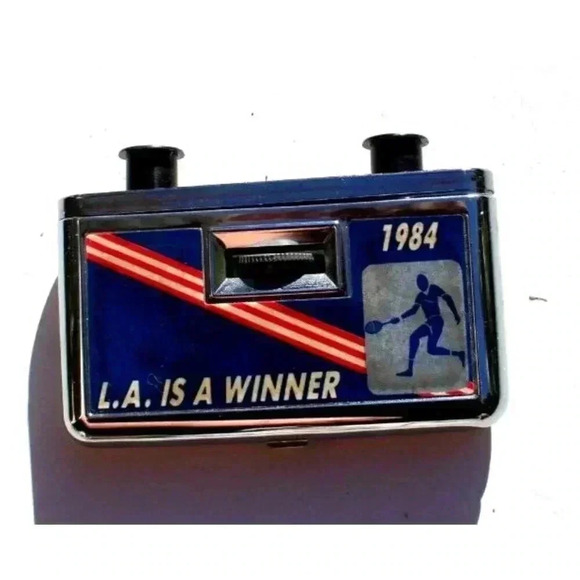 Vintage Los Angeles 1984 Olympic Games Tasco Binocular Pop Up Sports Glasses - Picture 3 of 4